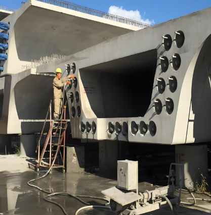 十堰压浆料施工流程及注意事项